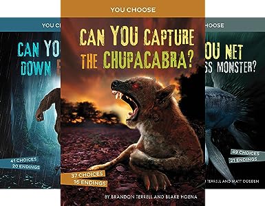 Book covers for You Choose: Monster Hunters series