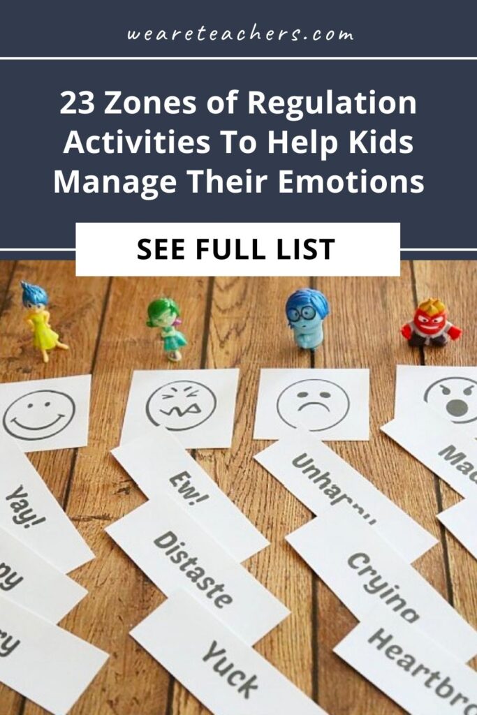 These Zones of Regulation activities teach students to identify and manage their behavior and regulate their emotions.