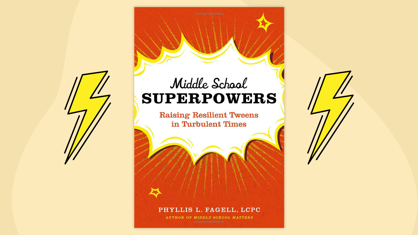 Photo of cover of Middle School Superpowers by Phyllis Fagell